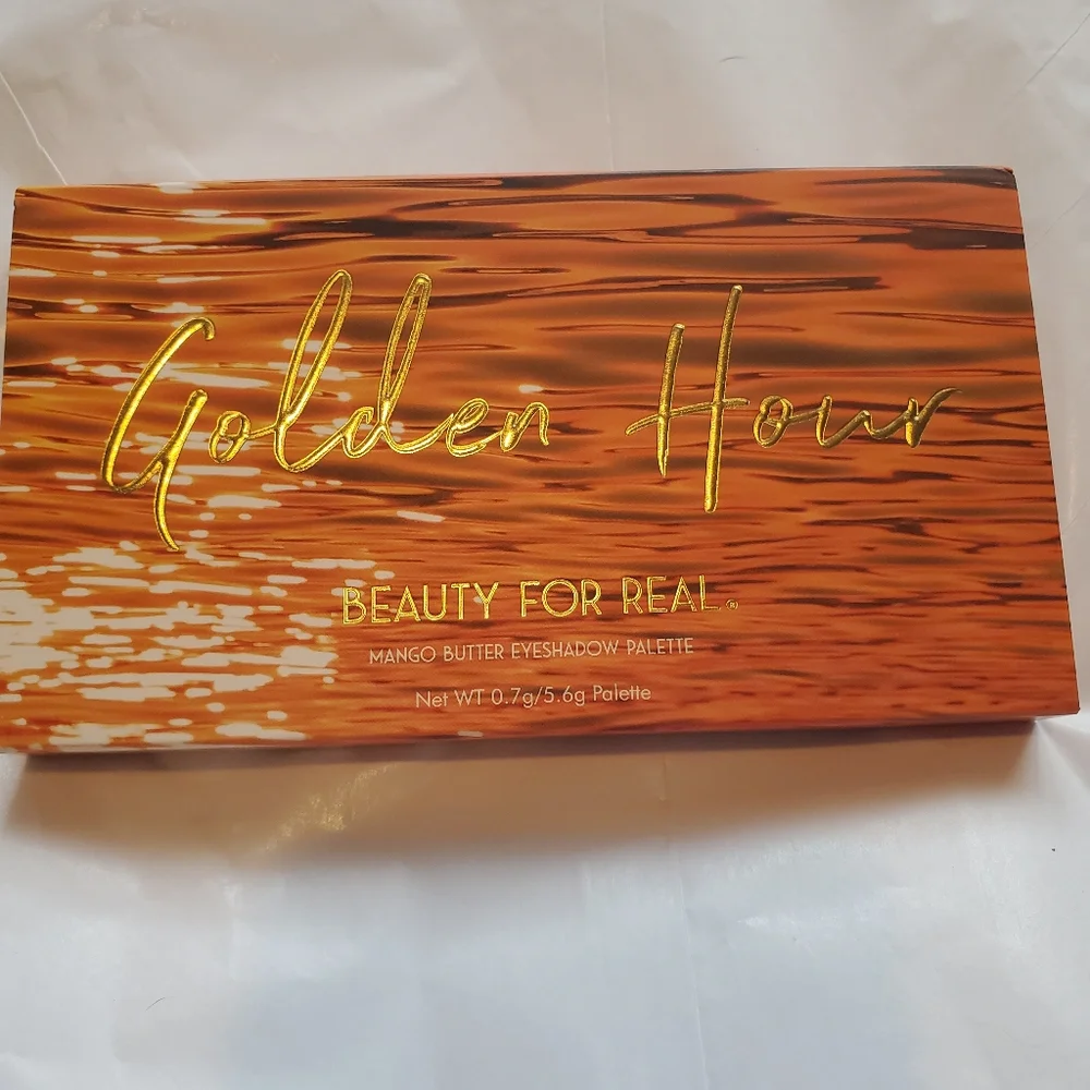 NIB! GOLDEN HOUR MANGO BUTTER EYESHADOW PALETTE